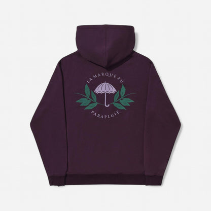 Hélas - La Marque Hoodie - Dark Plum