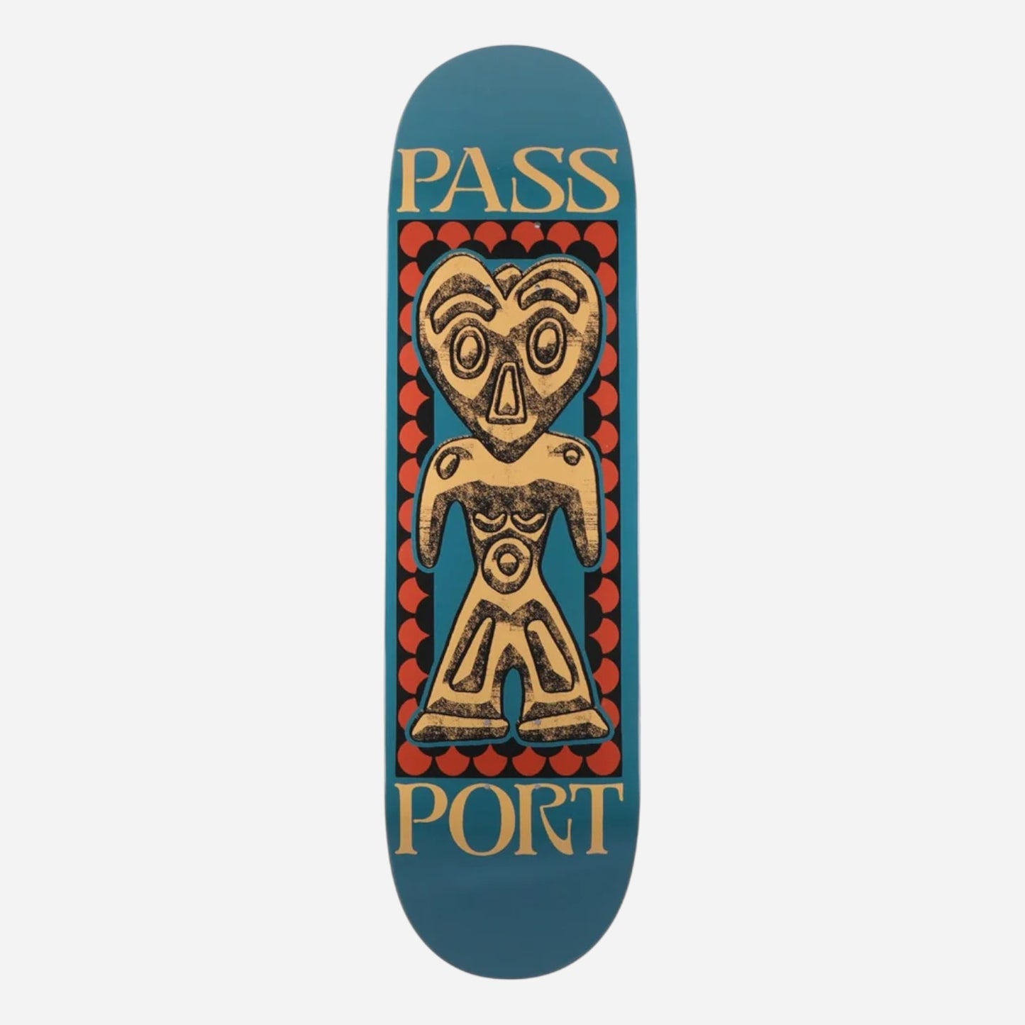 Passport - Dogu Series Heart Head Deck - 8.5"
