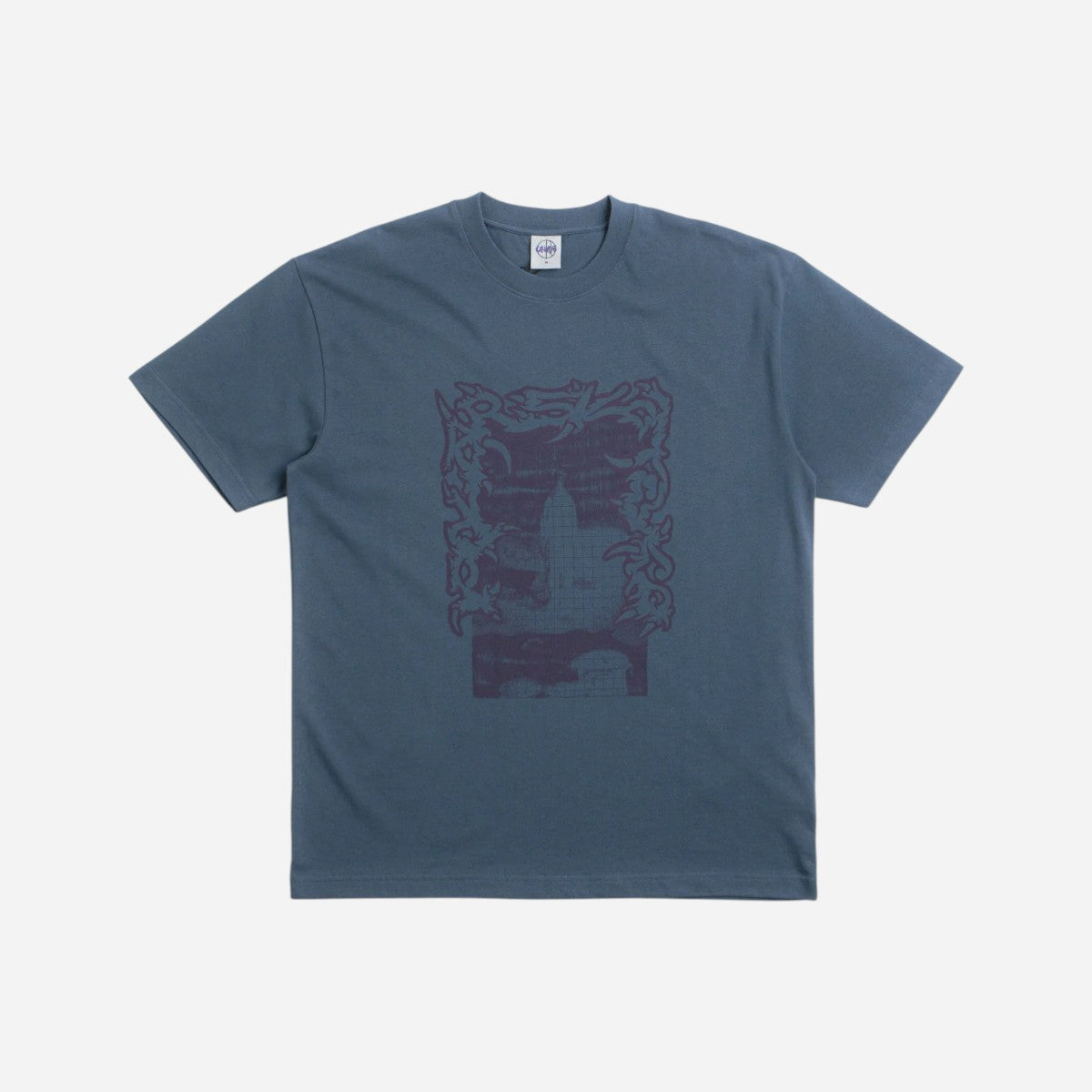 Polar - Passing Resemblance Tee - Grey Blue