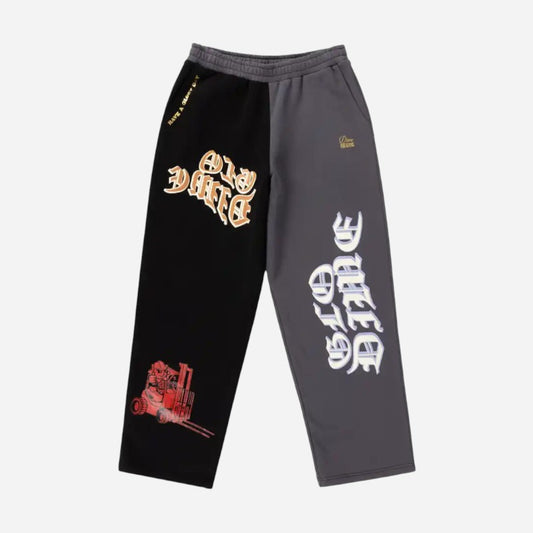 Dime x Glo Gang - Glo Dime Sweatpants - Black Charcoal