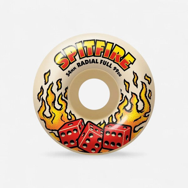 Spitfire - Formula Four Hot Hand Radial Full Wheels - 54mm 99du