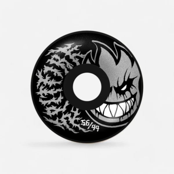 Spitfire - Formula Four Deathmask II Bighead Radial Full Black Wheels - 56mm 99du