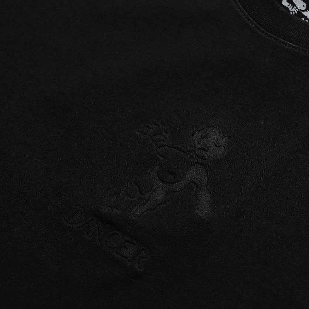 Dancer - OG Embossed Logo Tee - Black