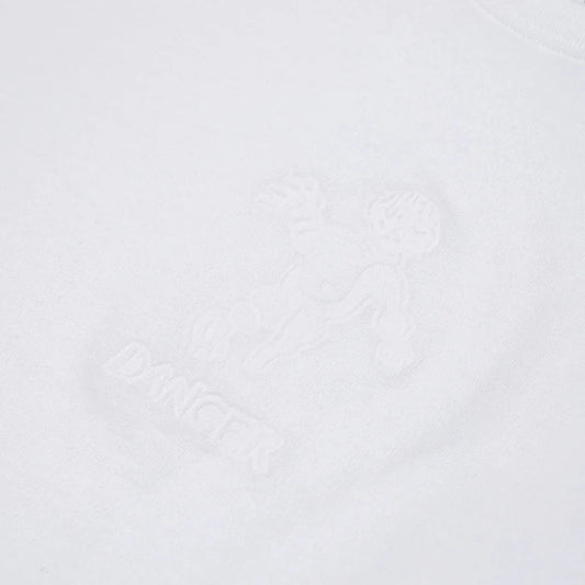 Dancer - OG Embossed Logo Tee - White