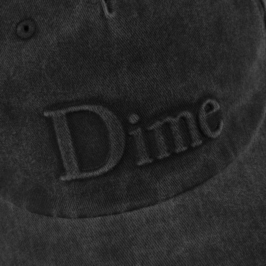 Dime - Classic Embossed Uniform Cap - Washed Charcoal