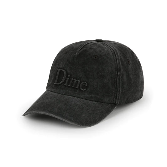 Dime - Classic Embossed Uniform Cap - Washed Charcoal