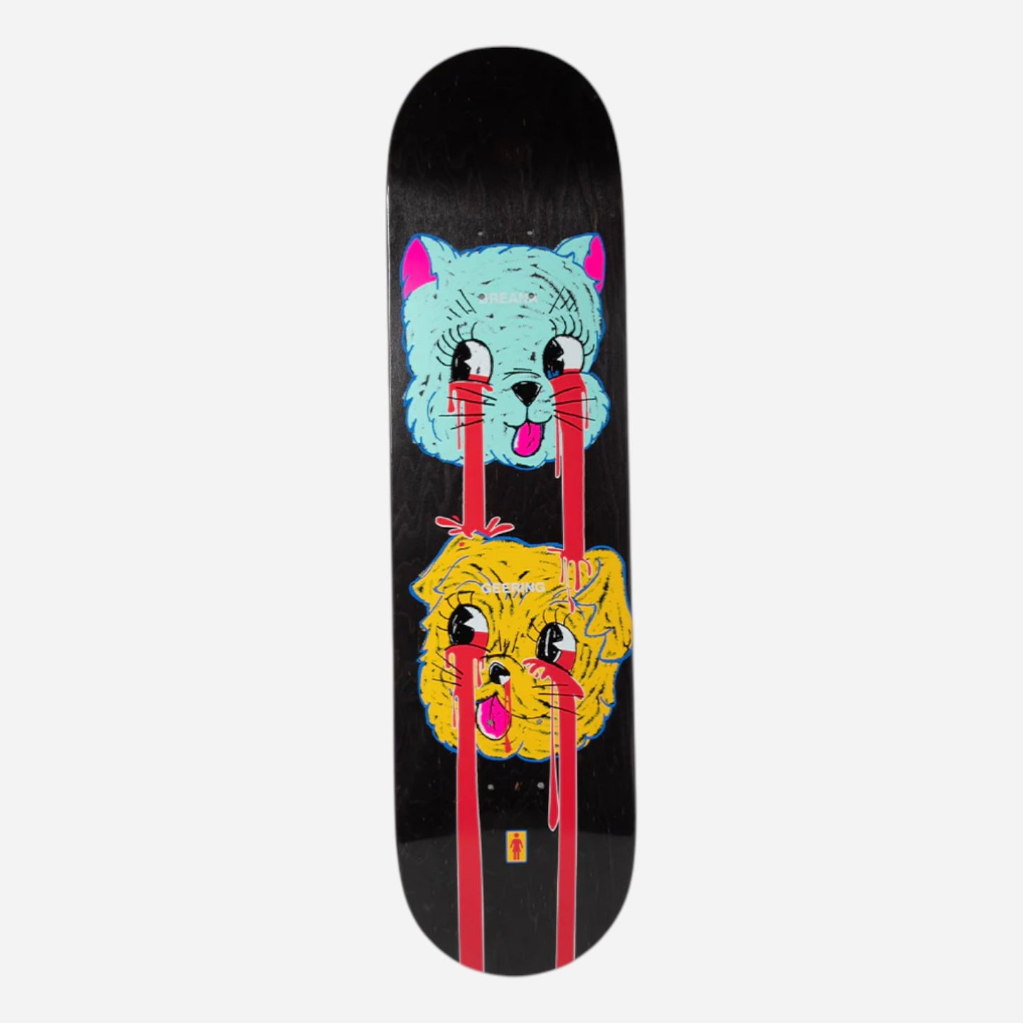 Girl - Breana Geering Blood Bath Black Deck - 8.0"