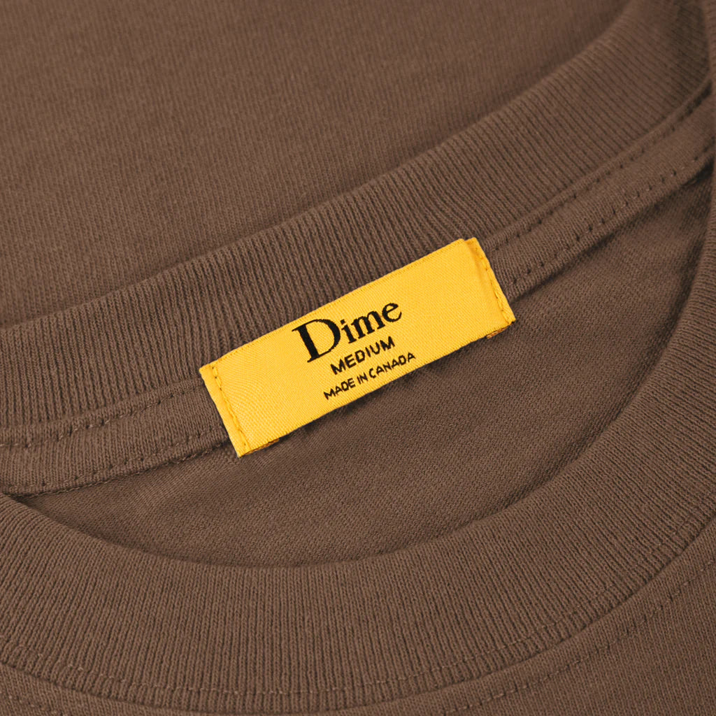 Dime - Walk Tee - Dark Brown