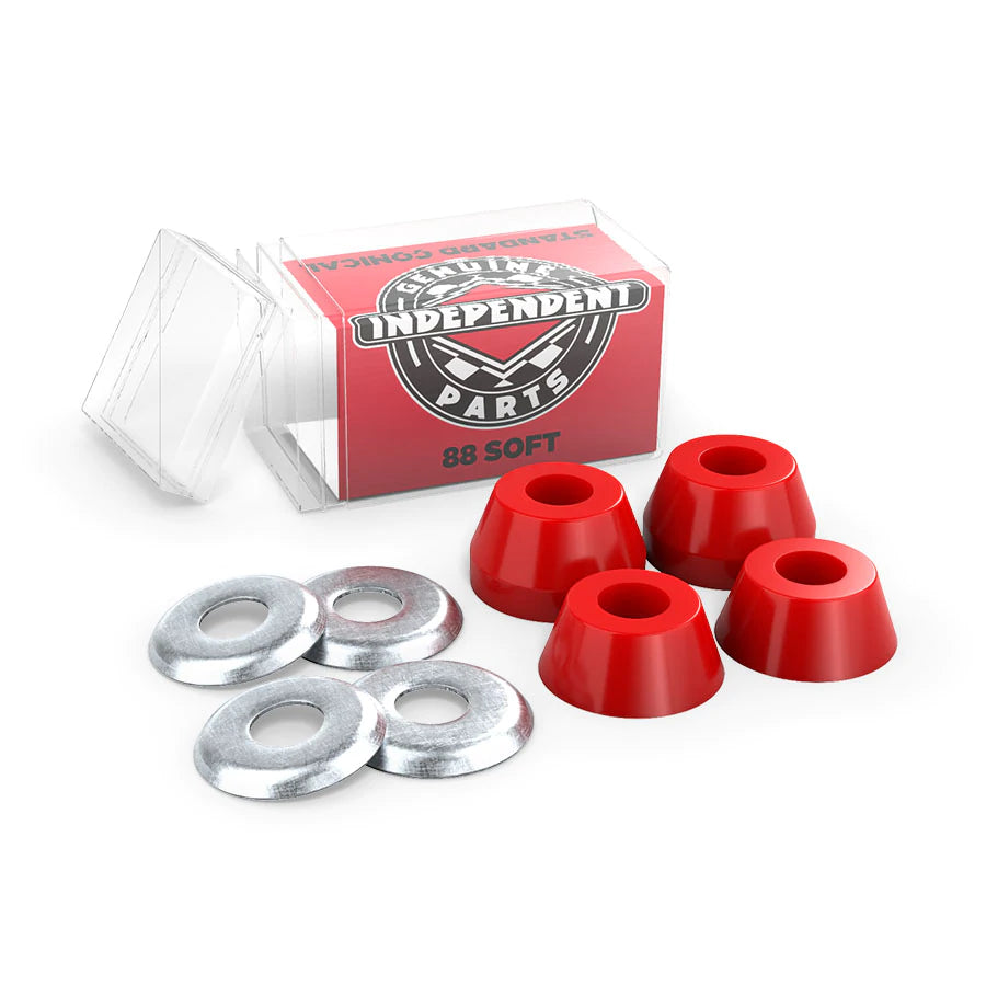 Independent - Conical Bushings - Soft 88a Red