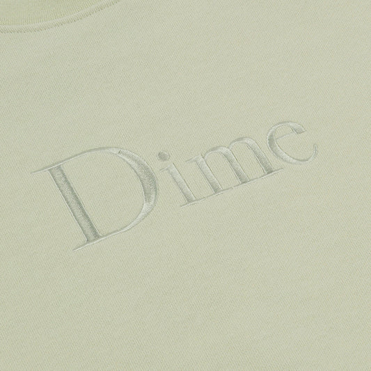 Dime - Classic Logo Crewneck - Clay
