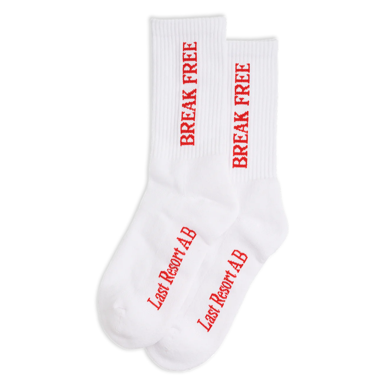 Last Resort AB - Break Free Socks - White (3 Pack)