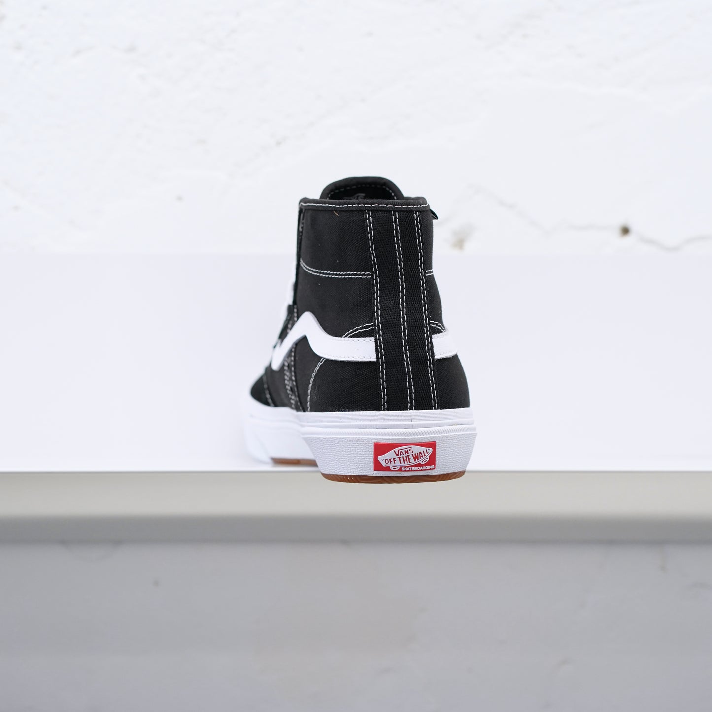 Vans - Crockett High Skate Shoes - Black/White