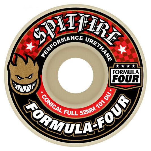 Spitfire - Formula Four Conical Full Wheels - 52mm 101du