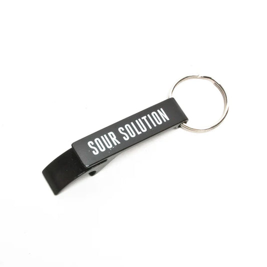 Sour - Bottle Opener Keyring - Blue