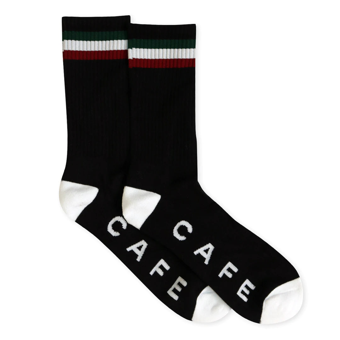 Skateboard Café - Stripe Socks - Black
